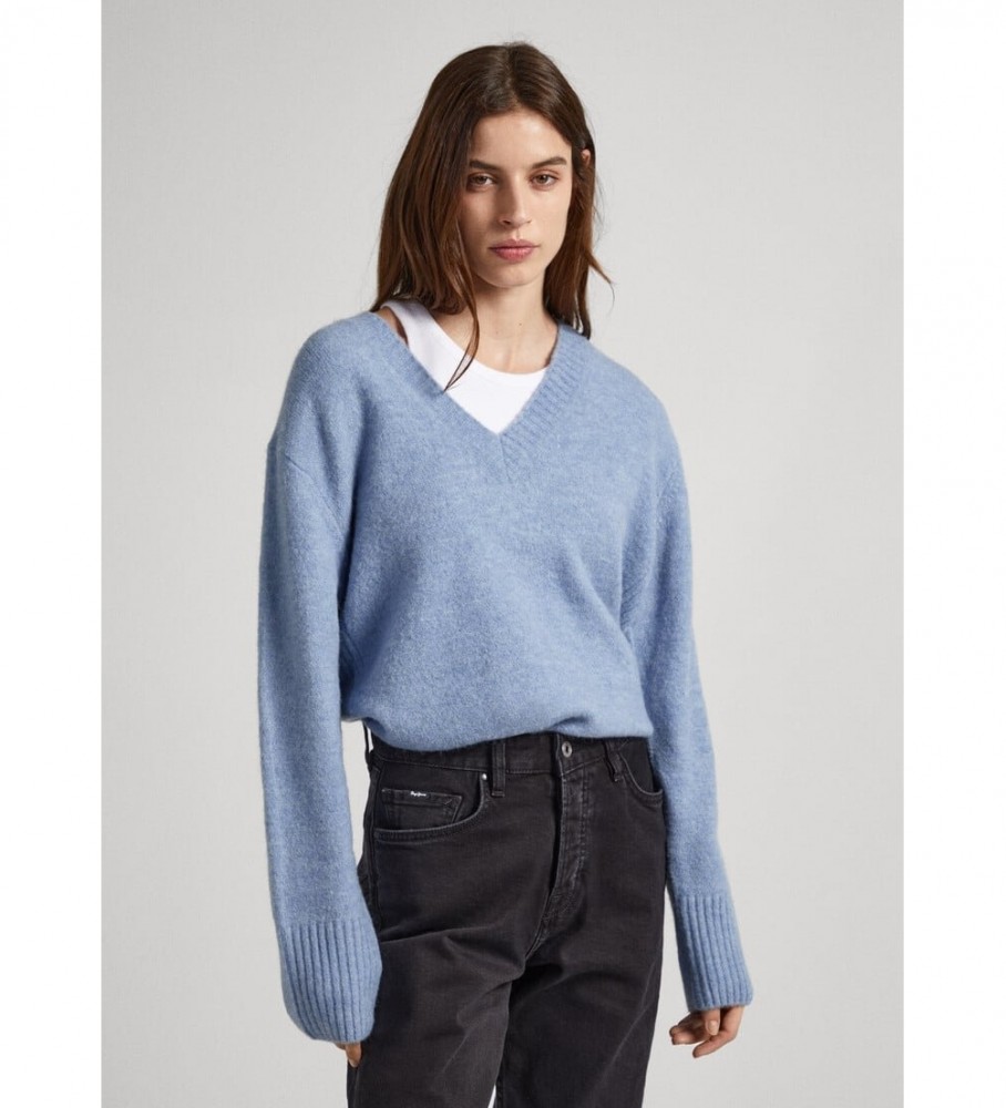 Pepe Jeans Camisola Denisse V azul
