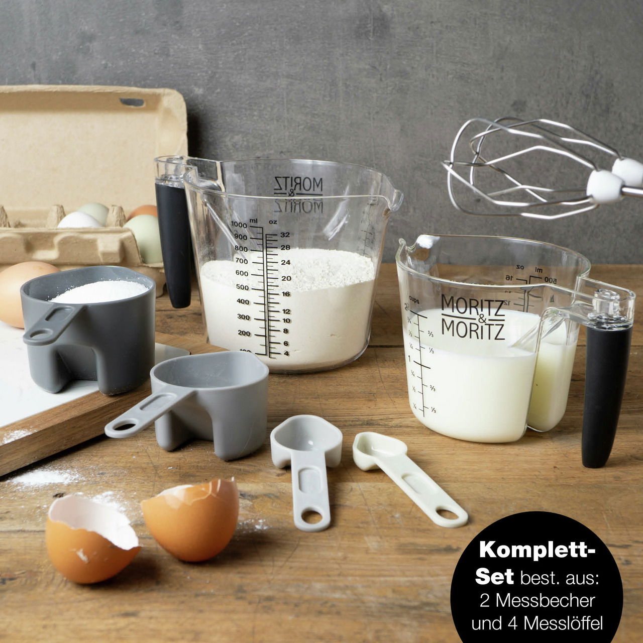Moritz & Moritz Messbecher Set