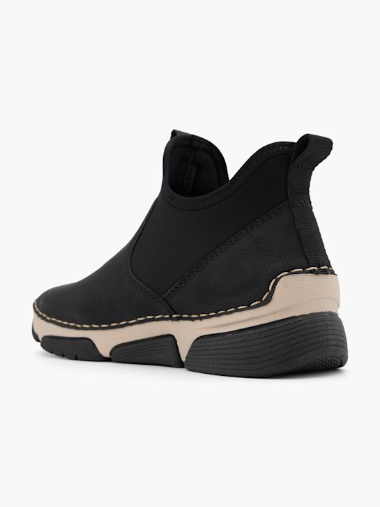 Rieker Slip-Ons Schwarz