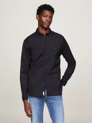 Camisa TH Flex de algodão popeline