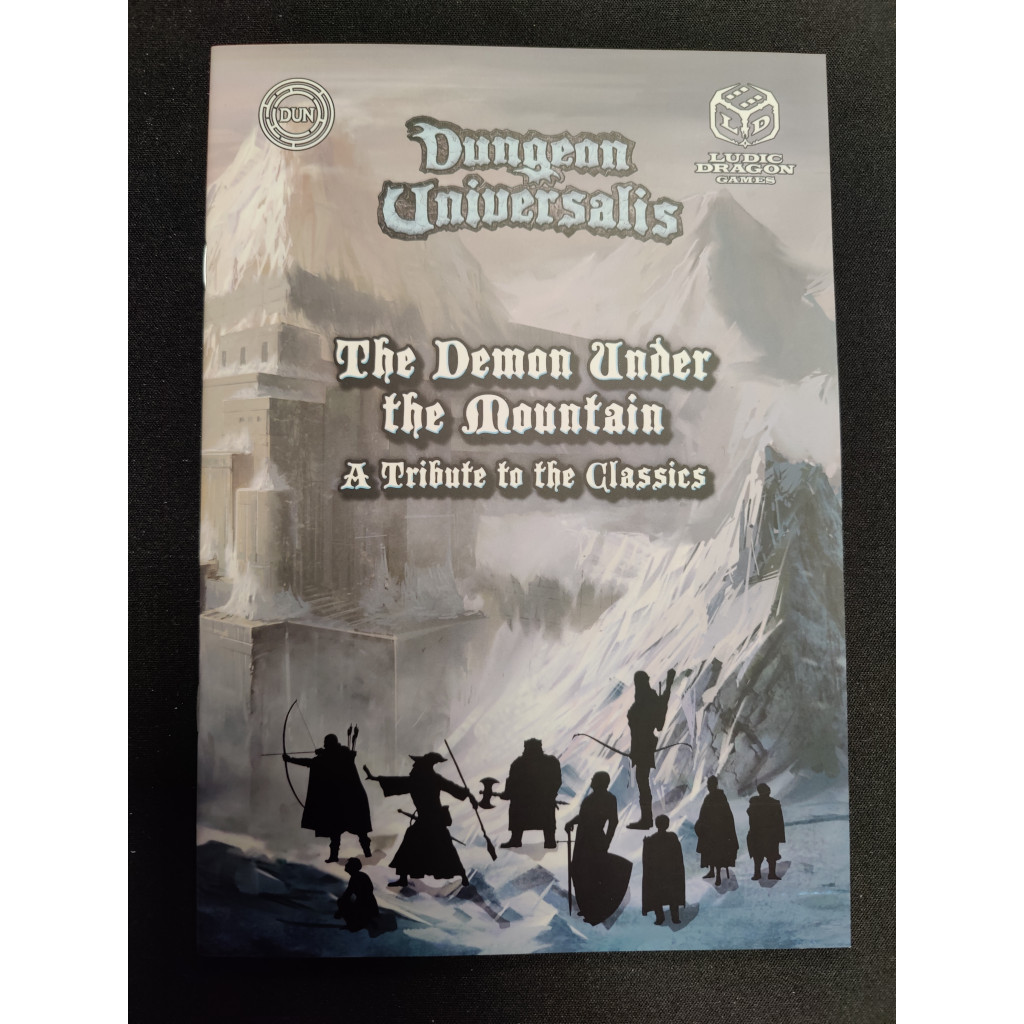 Dungeon Universalis - The Demon under the Mountain Quest Book