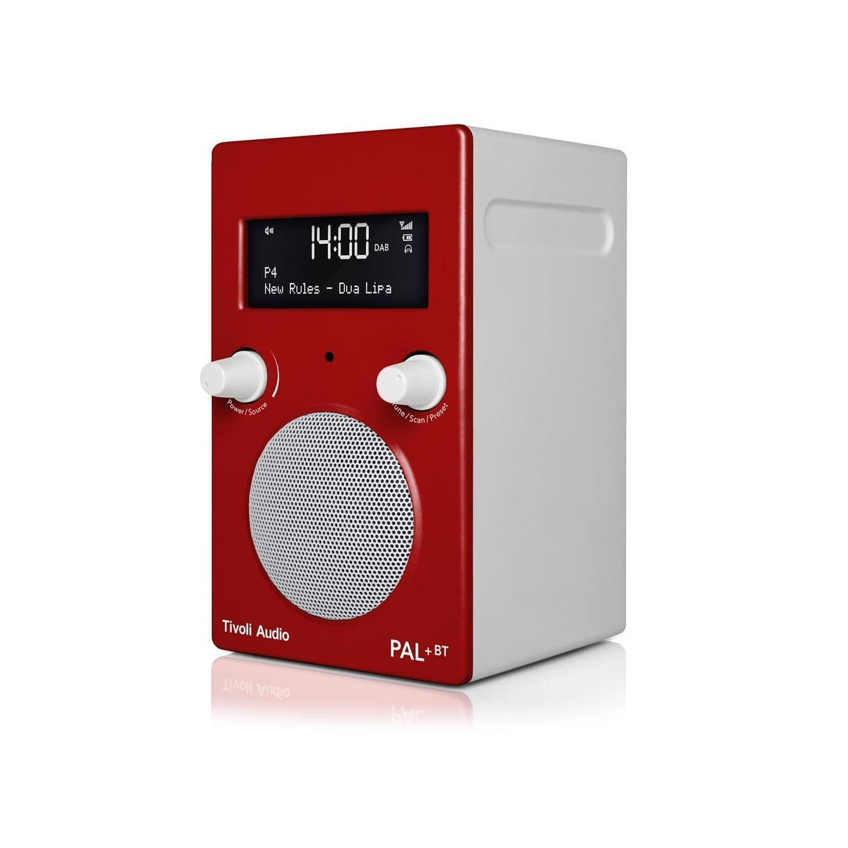 Tivoli Audio PAL+BT DAB+/Bluetooth Rød