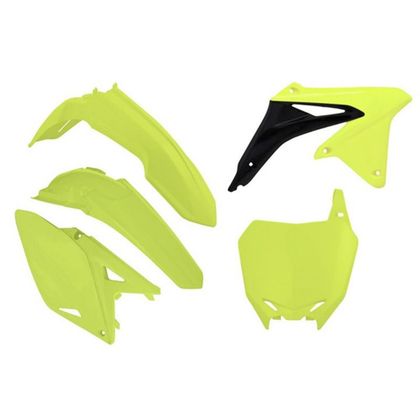 Kit plastiques R-tech Suzuki Jaune Fluo - Jaune