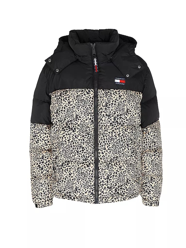 TOMMY JEANS Daunenjacke  schwarz