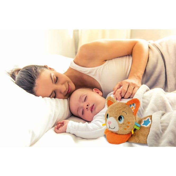 Clementoni Baby - Schlaf- und Kuschelkätzchen - Kitty