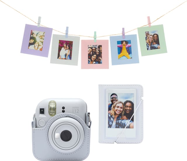 Fujifilm Instax Mini 12 tilbehørssæt (hvid)