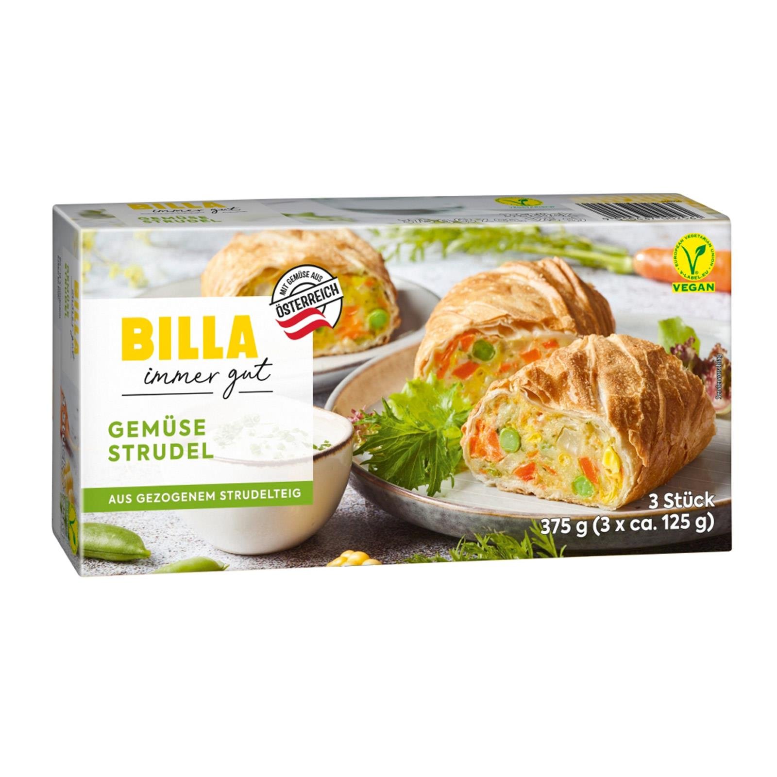 BILLA Gemüsestrudel