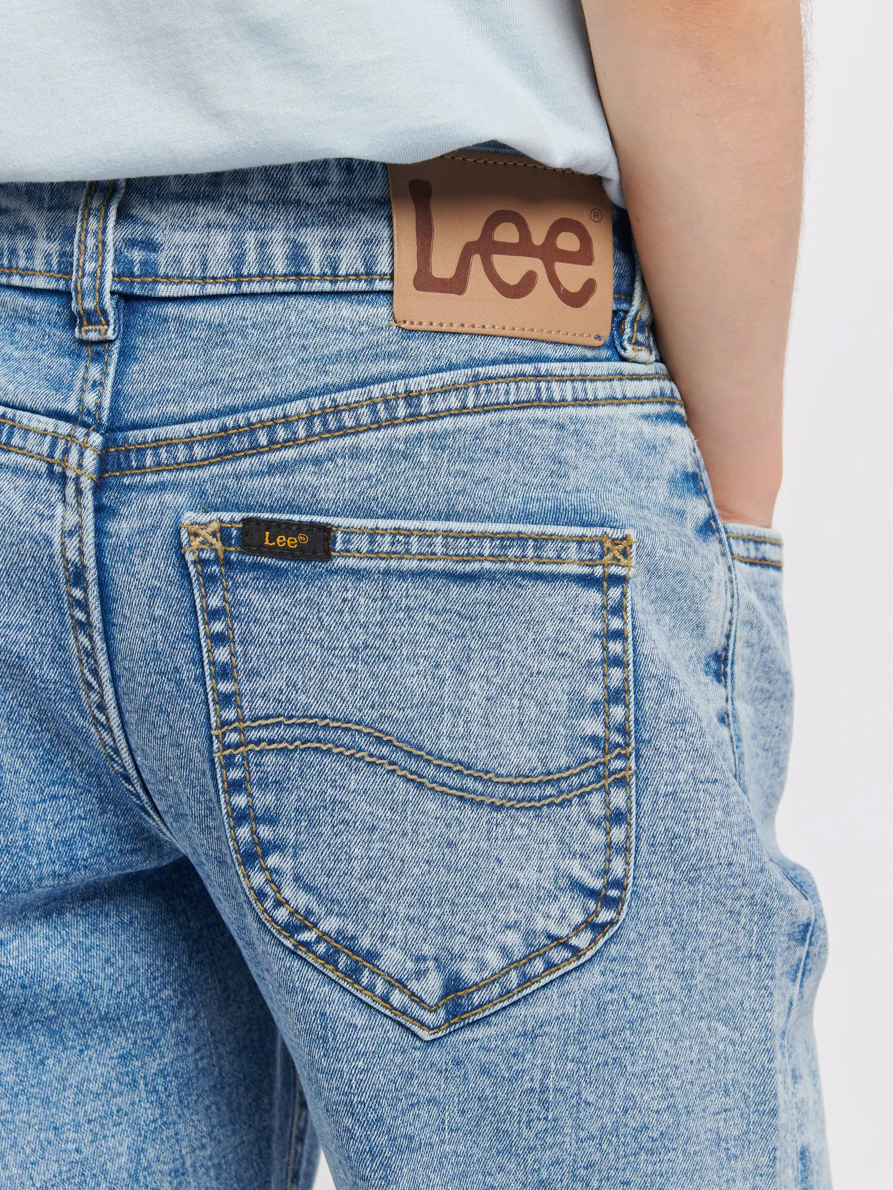 Blauw - Lee Relaxed Fit West Jeans