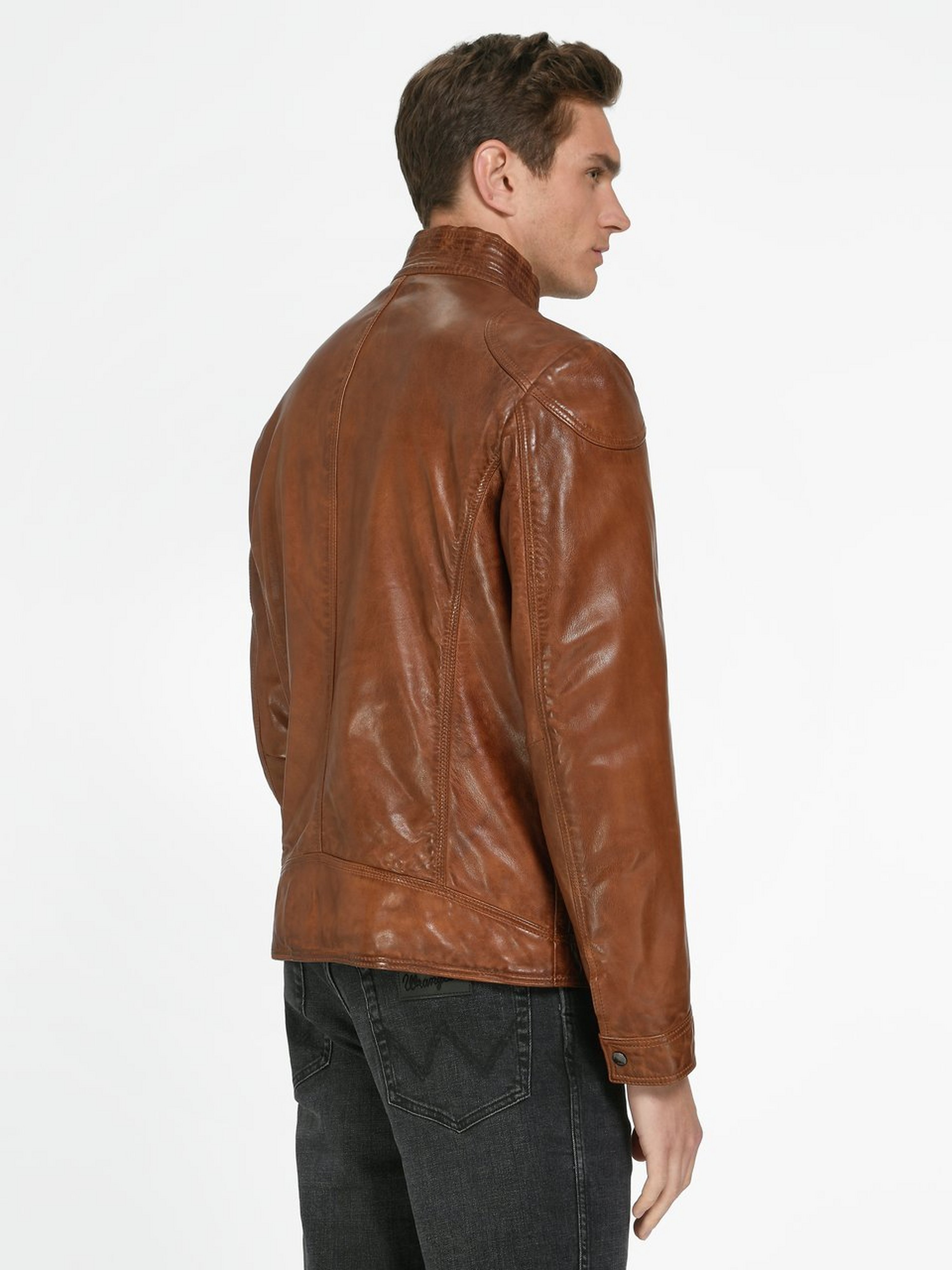 Lederjacke