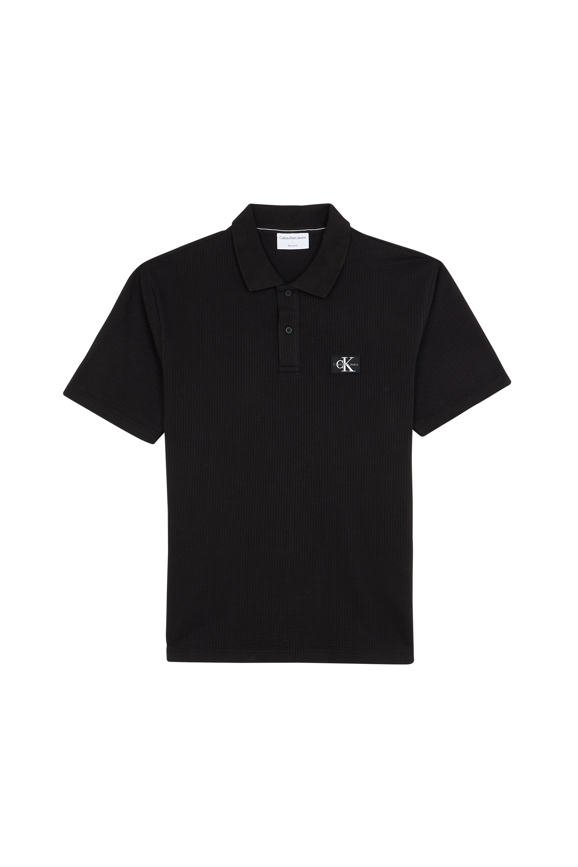 CALVIN KLEIN JEANS Polo TEXTURE POLO Noir