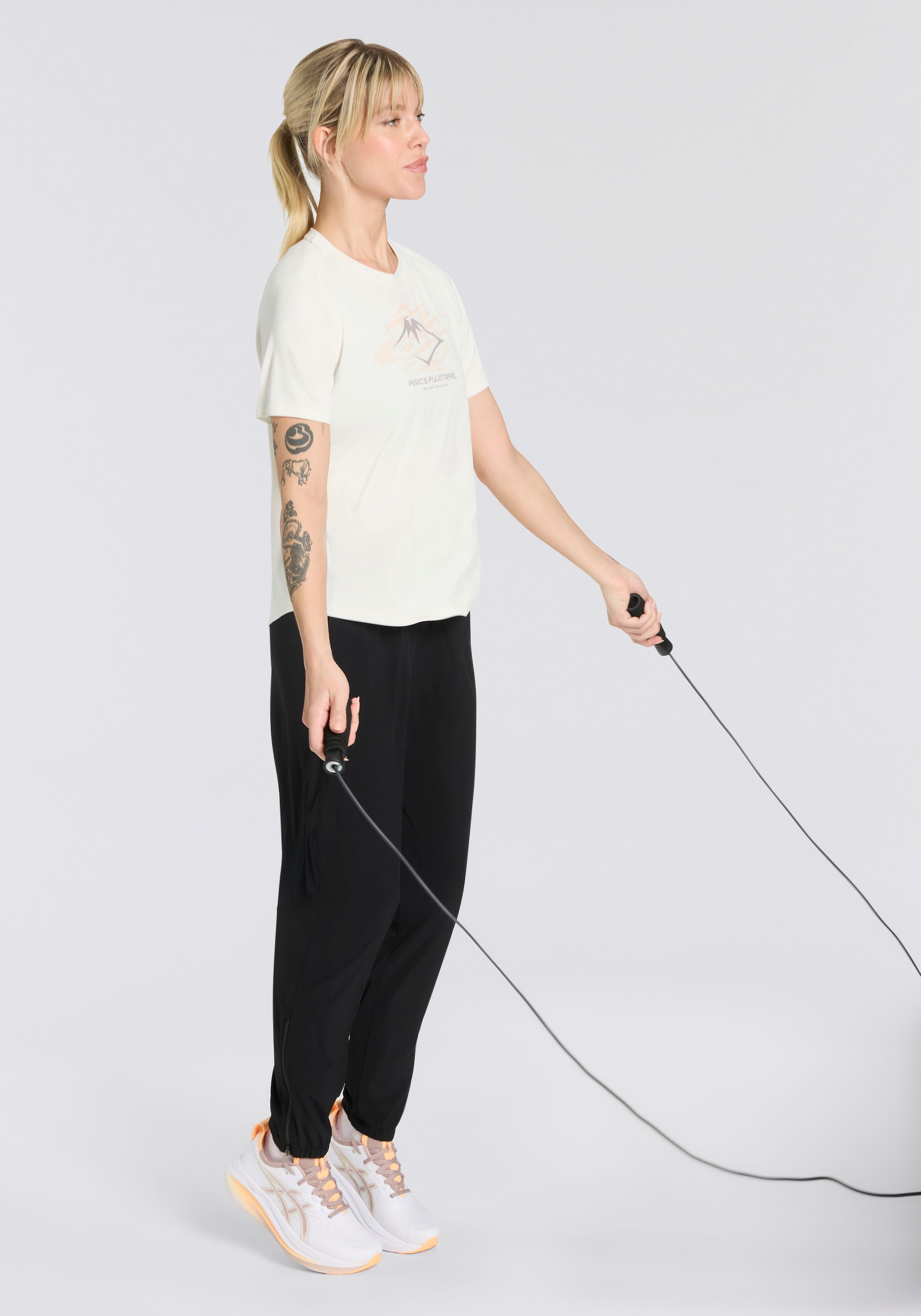Asics Laufshirt »FUJITRAIL LOGO SS TOP«