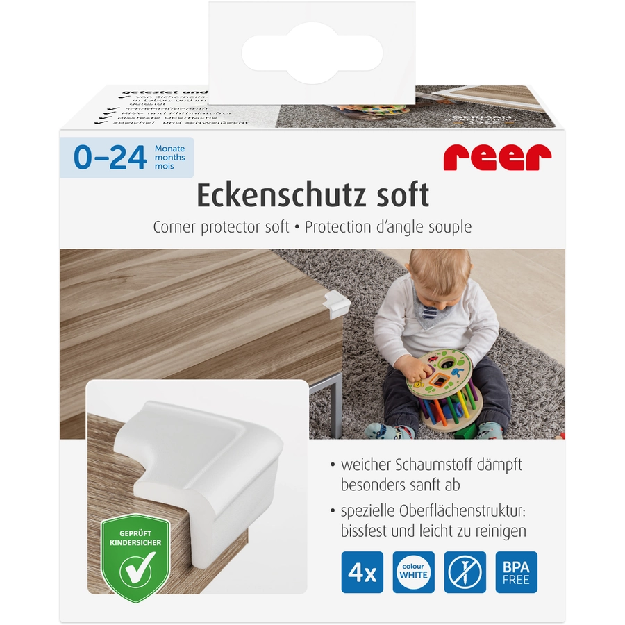 reer Eckenschutz Soft, weiß