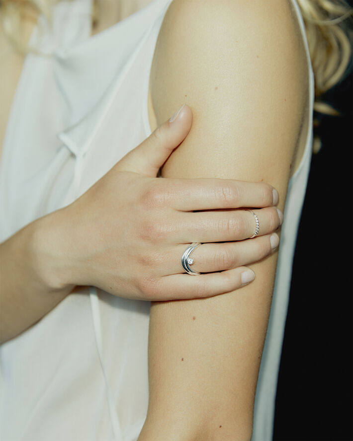 Ragbag Studio Odile Mini Ring S�lv