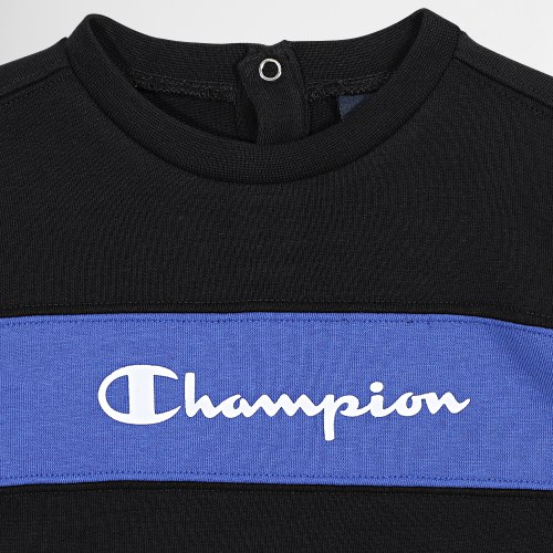 Ensemble De Survetement Enfant 306300 Noir Bleu Roi
