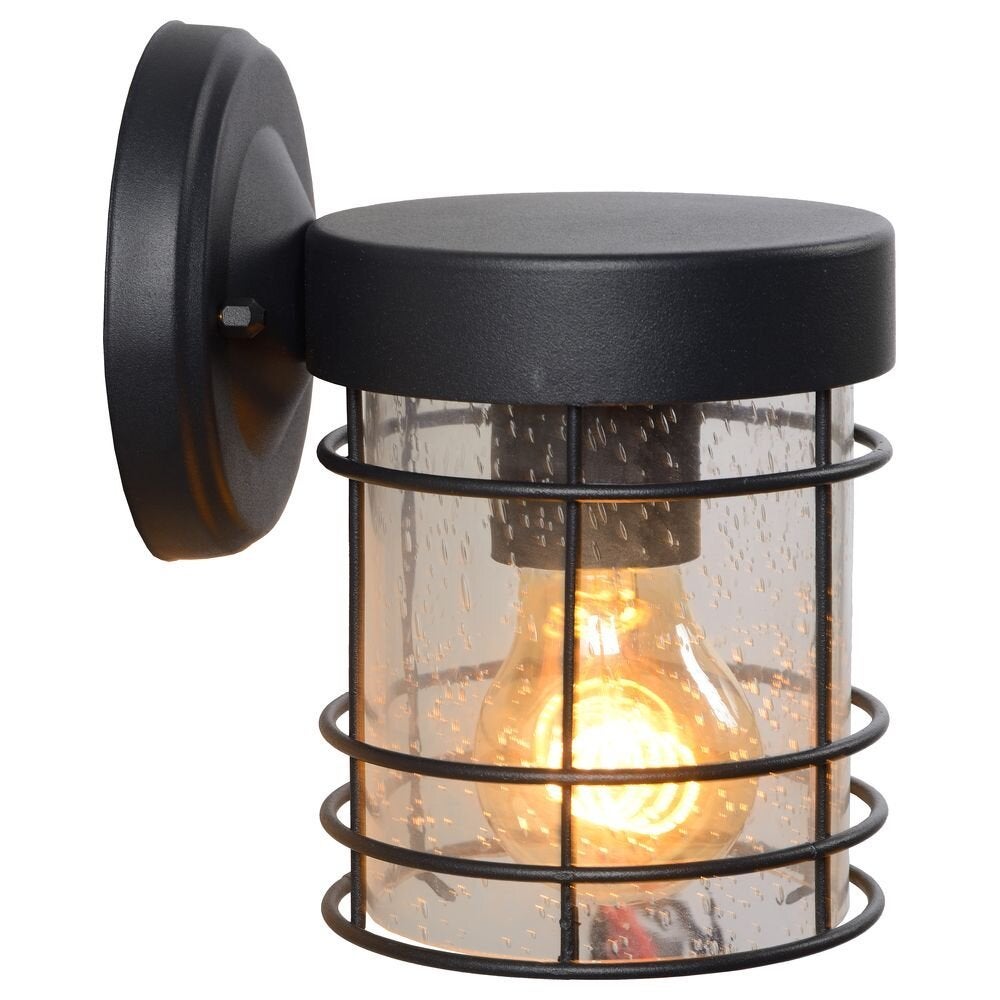 Keppel wandlamp in zwart E27