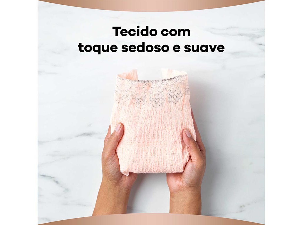 CUECAS INCONTINÊNCIA BOUTIQUE PLUS TAMANHO GRANDE BEGE AUSONIA DISCREET 8 UN