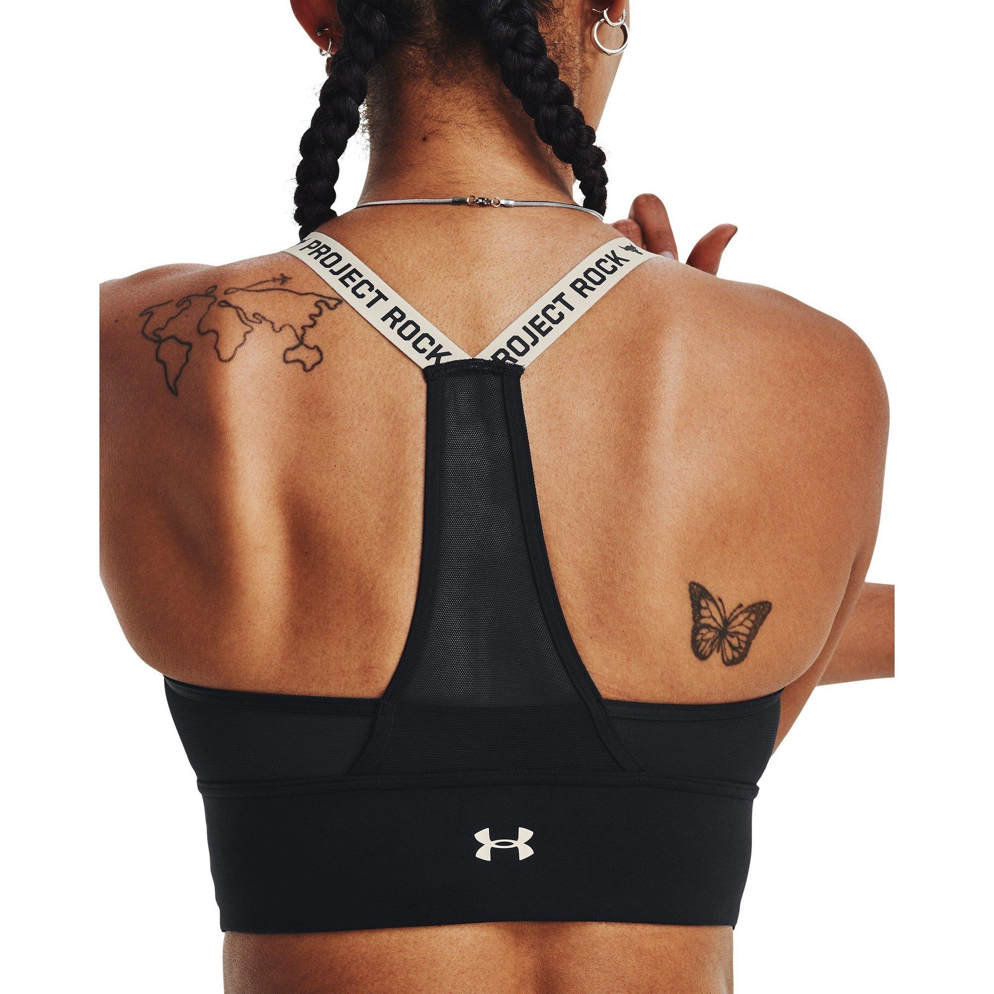 Under Armour Under Armour Pjt Rock Infty Mid Bra Medium Impact Sports Womens