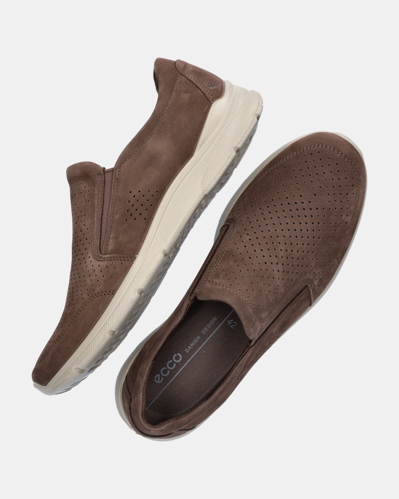 Ecco Irving Instapschoenen  - bruin