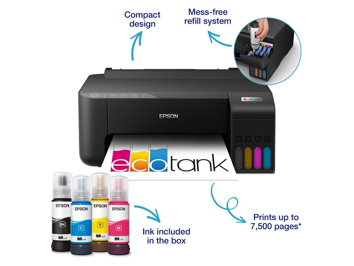 Epson - EcoTank ET-1810 Blækprinter - Farve