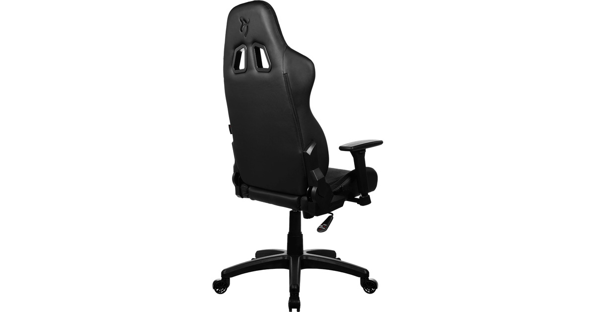 ArozziAvanti Soft Fabric - Pure Black gamestoel  (Zwart)