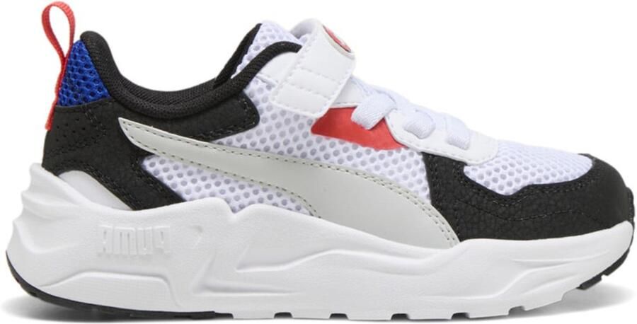 Puma Trinity Lite Mid 90s sneakers zwart wit rood