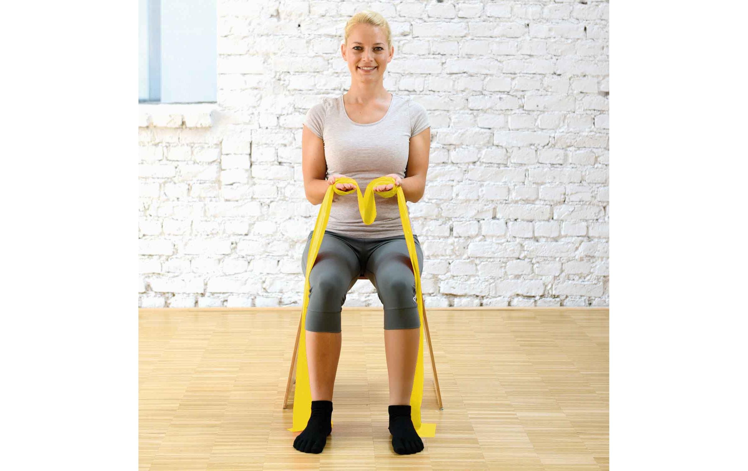 Fitband Essential 15 cm x 2.5 m gelbWiderstandsband
