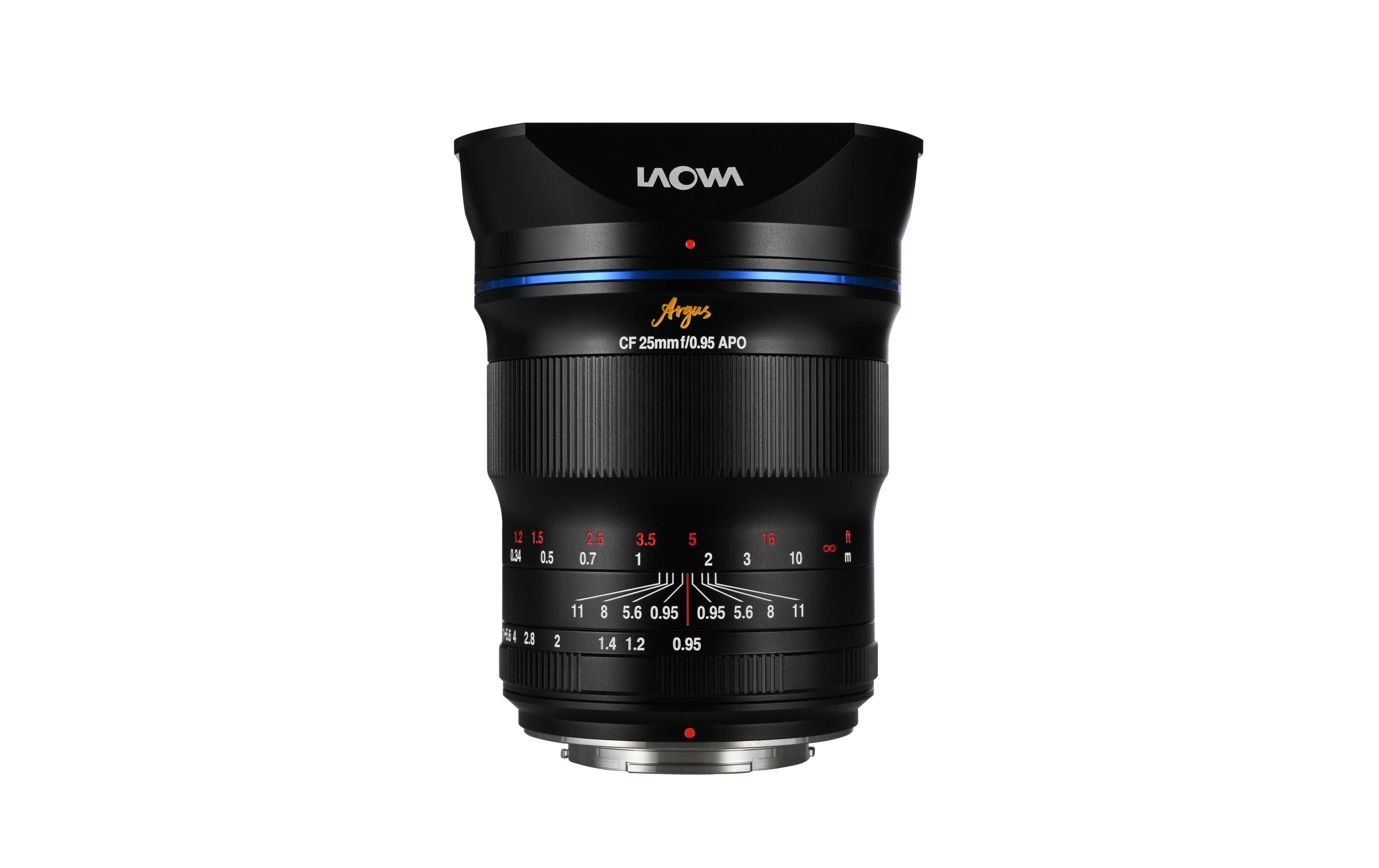 Festbrennweite Argus 25 mm f/0.95 CF APO – Sony E-Mount<br>Lichtstarke Festbrennweite
