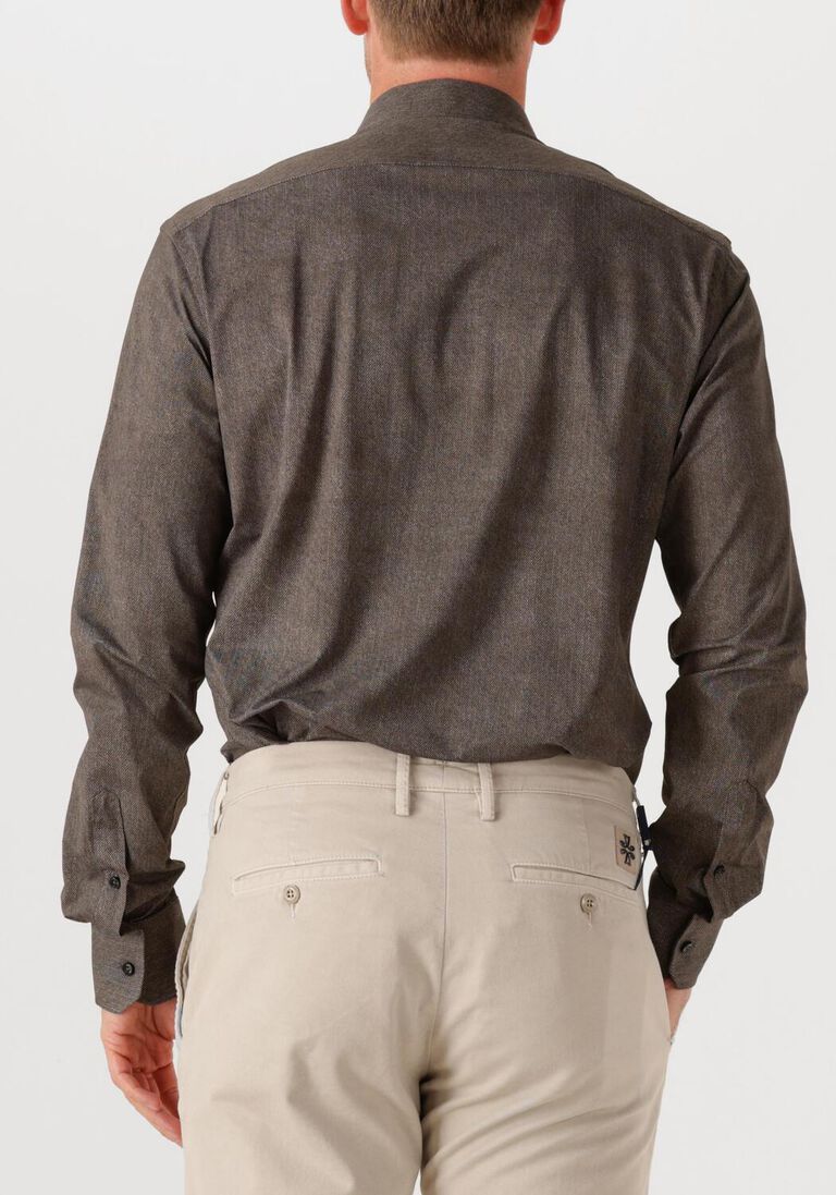 bruine xacus klassieke overhemden active shirt 520ml