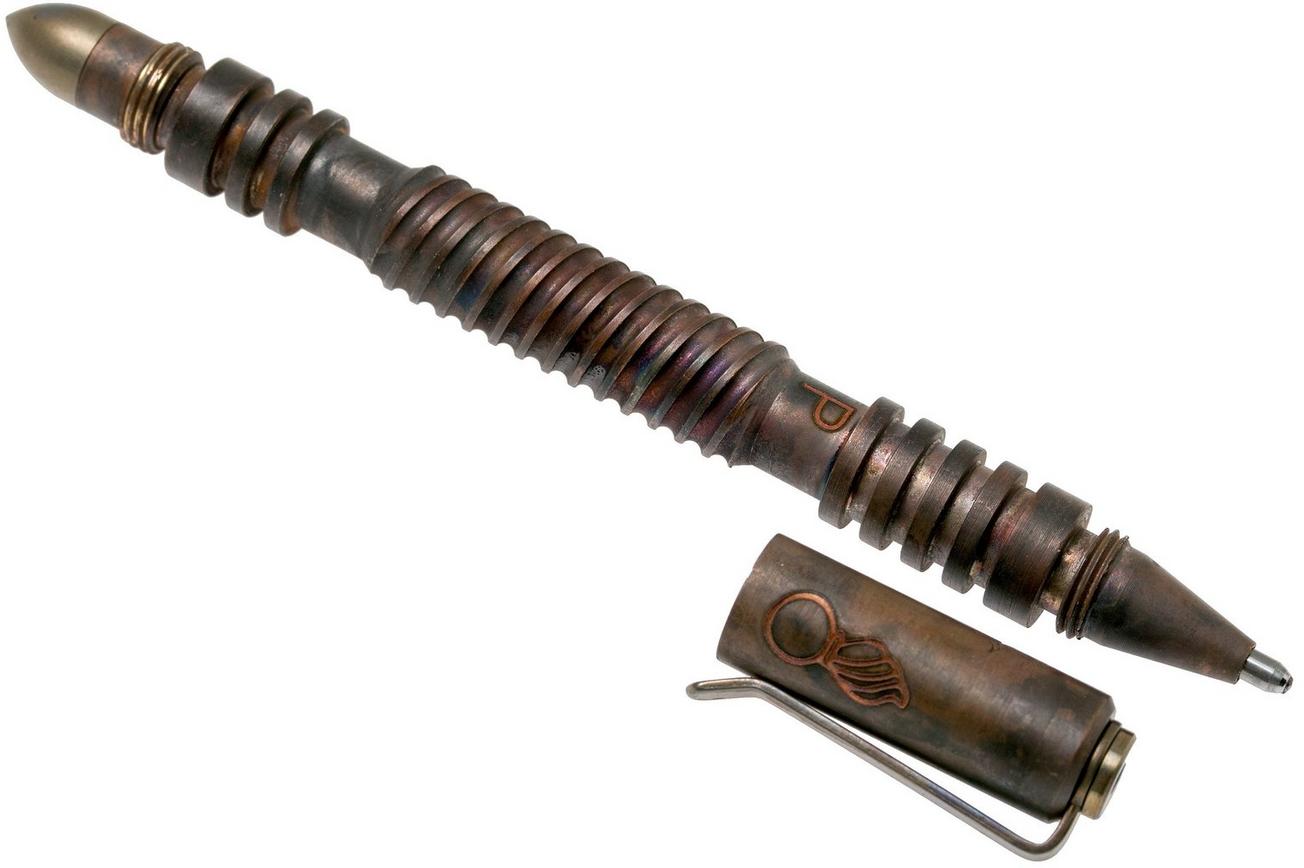Rick Hinderer Spiral Investigator Battlefield Pickup Pen Copper/Koper, tactische pen