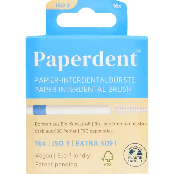 Papier-Interdentalbürste - ISO 3
