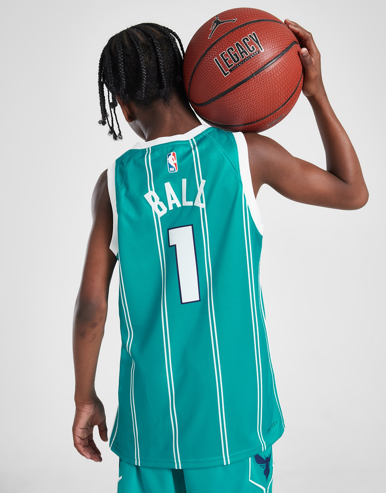 Nike Maillot NBA Charlotte Hornets Ball #1 Junior