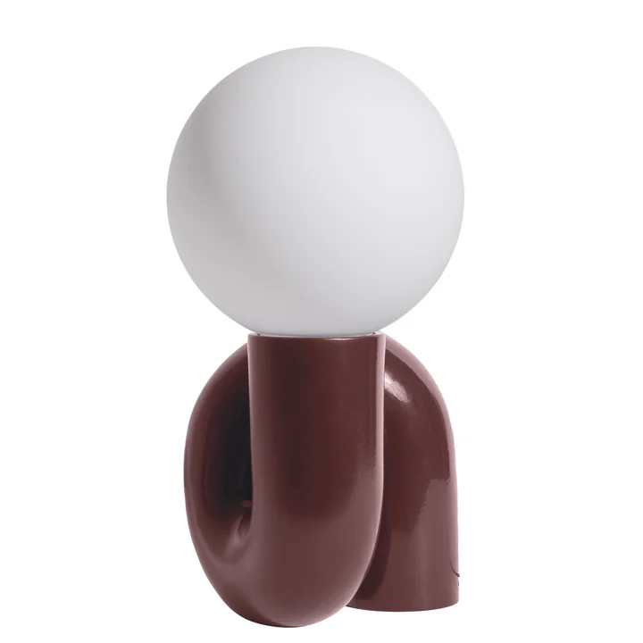 Petite Friture - Neotenic LED Bodenleuchten, H 51 cm, cherry