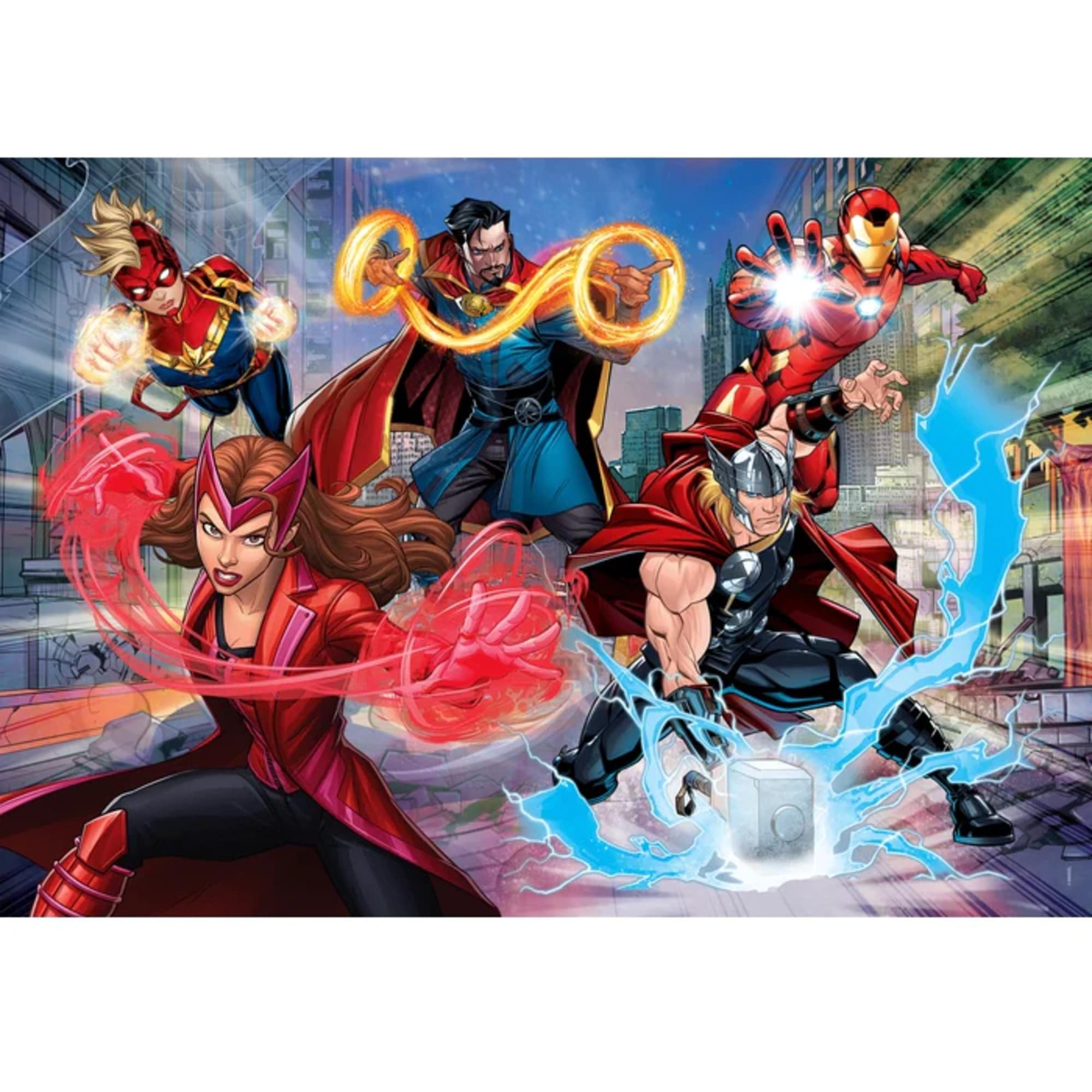 Clementoni Puzzle Glitter - Marvel Avengers