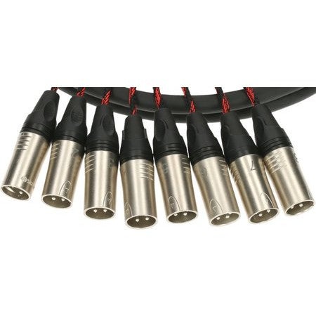 Klotz SCA08XX06 multikabel 8x XLR 3p female naar 8x XLR 3p male 6 meter