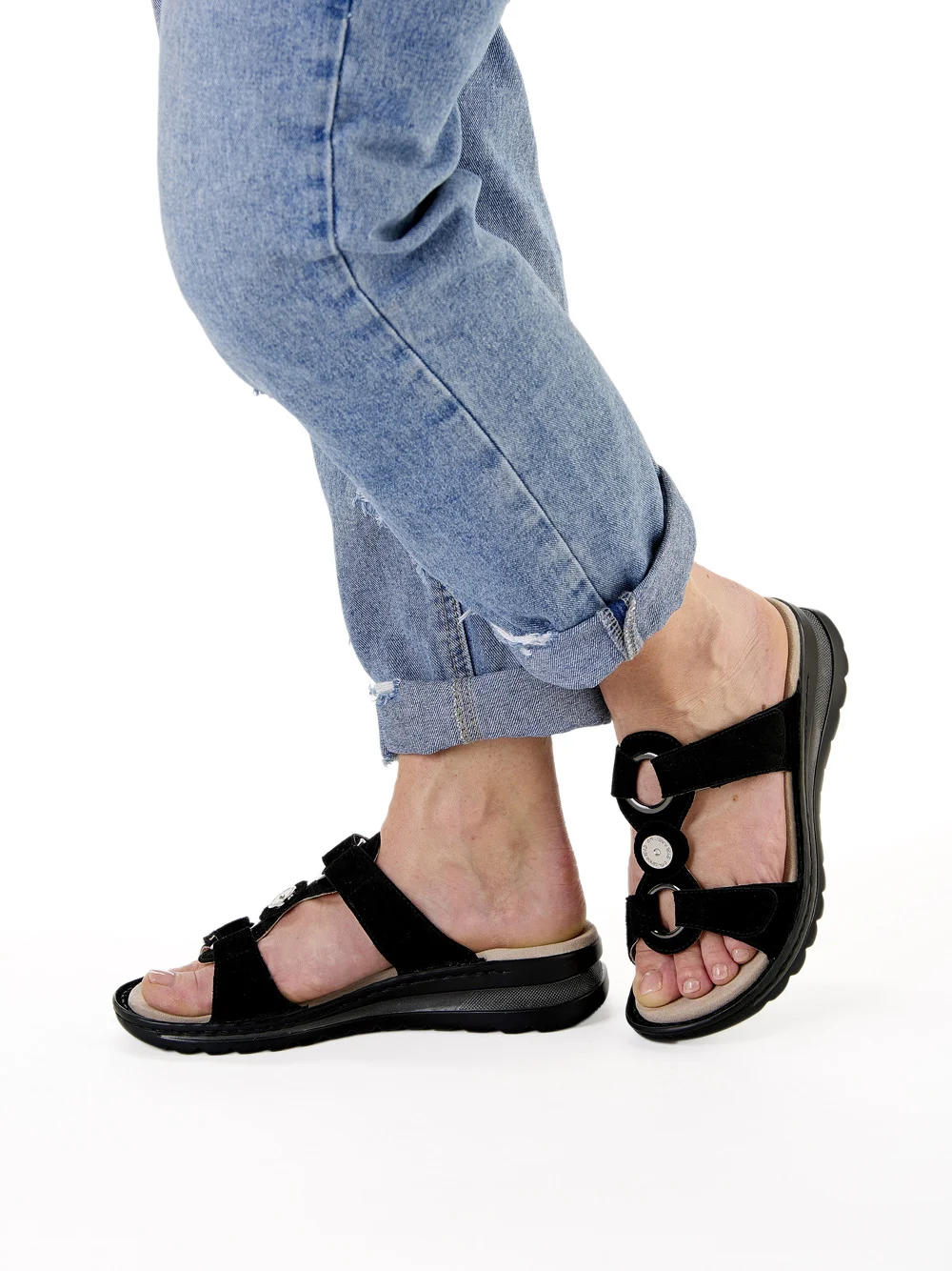 Pantolette Tampa schwarz