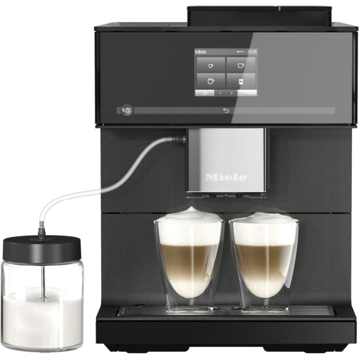 Miele Stand-Kaffeevollautomat CM 7750 CoffeeSelect Obsidianschwarz