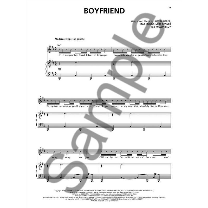 Hal Leonard - Justin Bieber - Believe