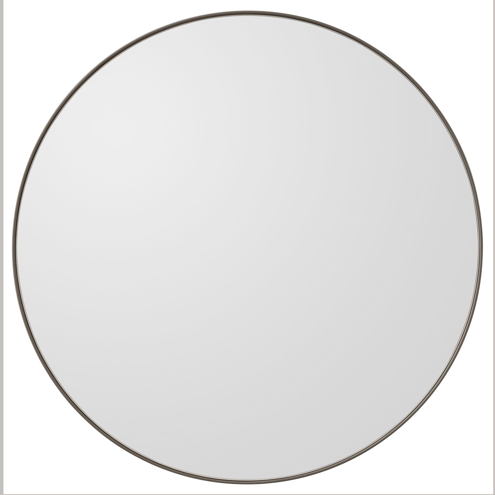 Circum spiegel Ã90 transparant|taupe