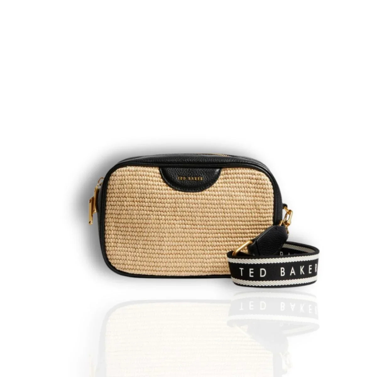 Ted Baker | Bardas Webbing Faux Raffia | Camara bag