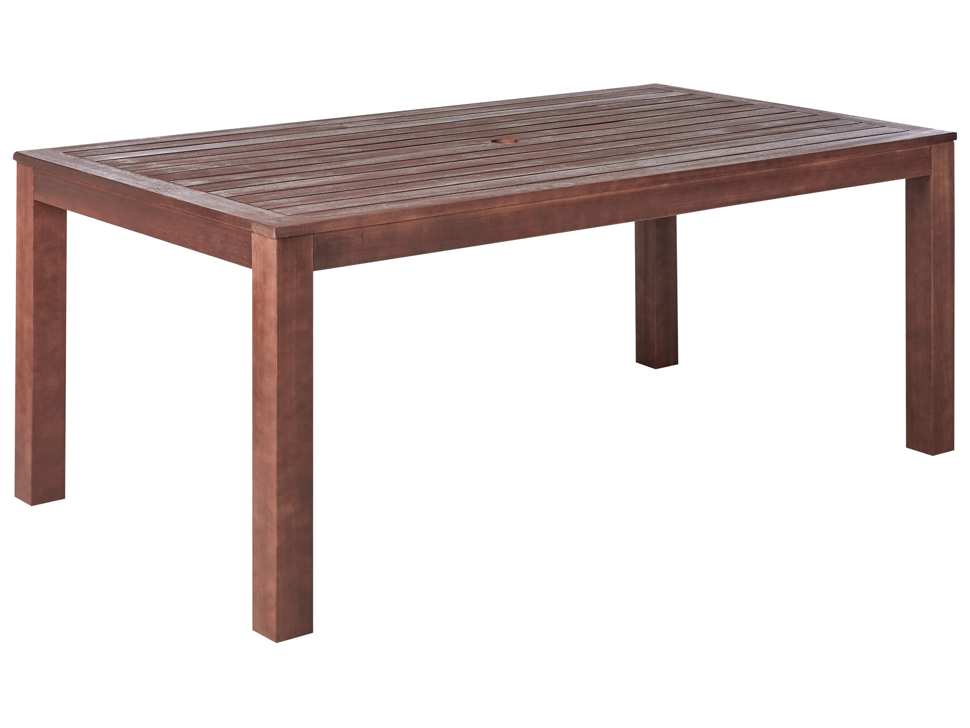 Tuinset met banken 6-zits TUSCANIA Eucalyptushout Donkerbruin