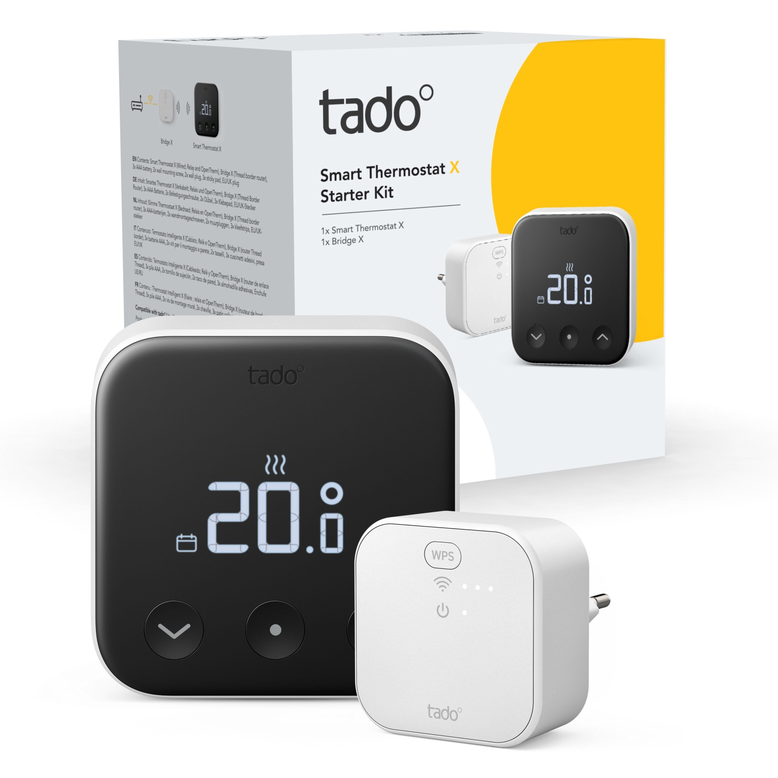 tado Smart Thermostat X (kablet) Startpakke