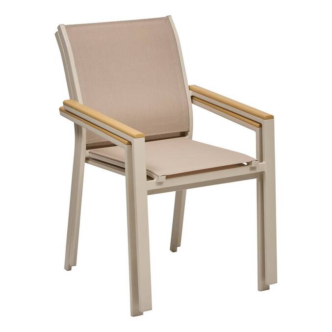 Fauteuil de jardin ESSENTIA Argile