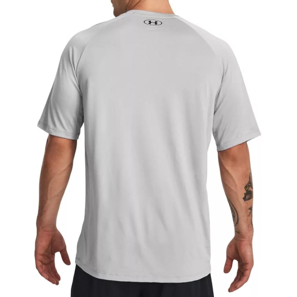Under Armour T-shirt Gris Homme Under Armour Tech Prt