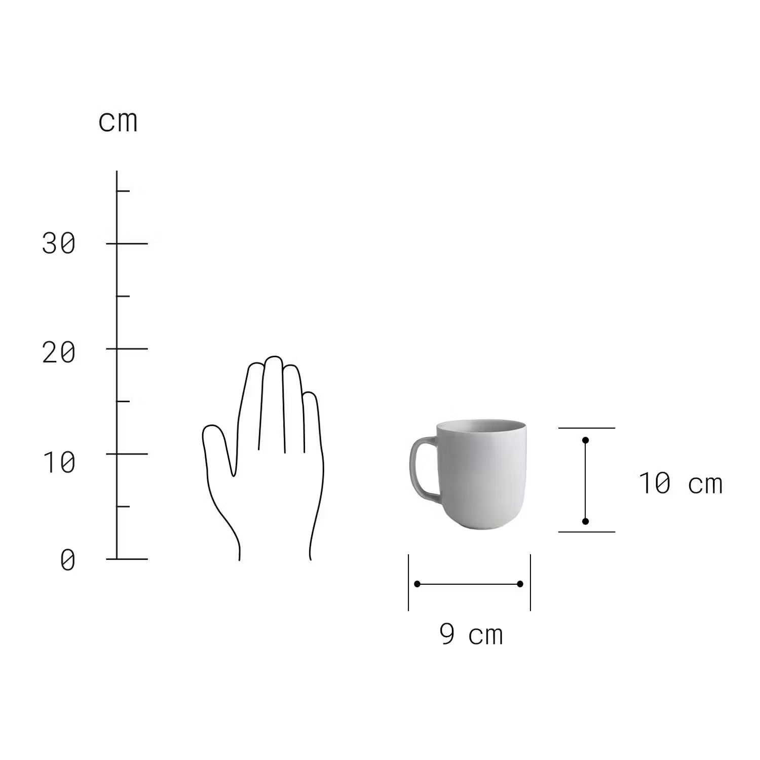 CASA NOVA Tasse 4er-Set
