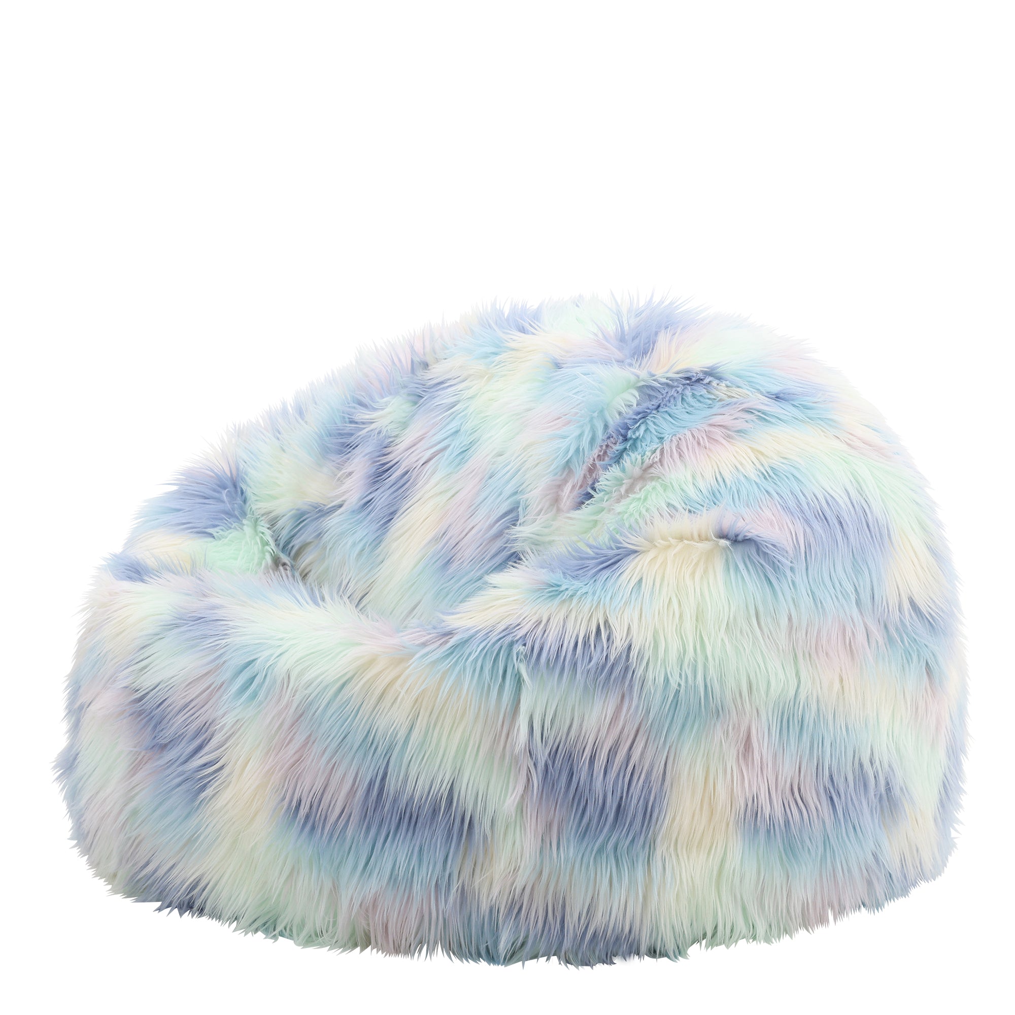icon Kingston Zitzak - Fluffy Pluche Imitatiebont - Eenhoorn