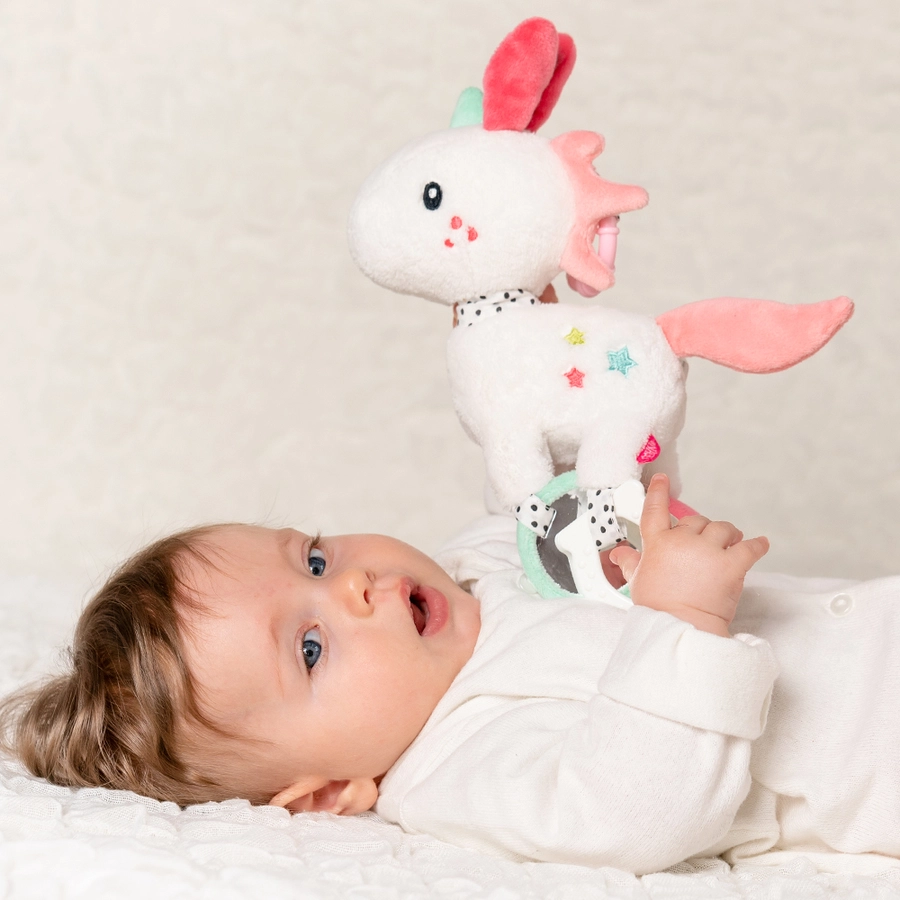 fehn® Aiko & Yuki Activity-Einhorn mit Ring