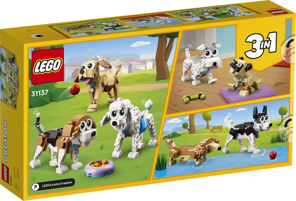 LEGO®CREATOR 31137 - ADORABLES CHIENS