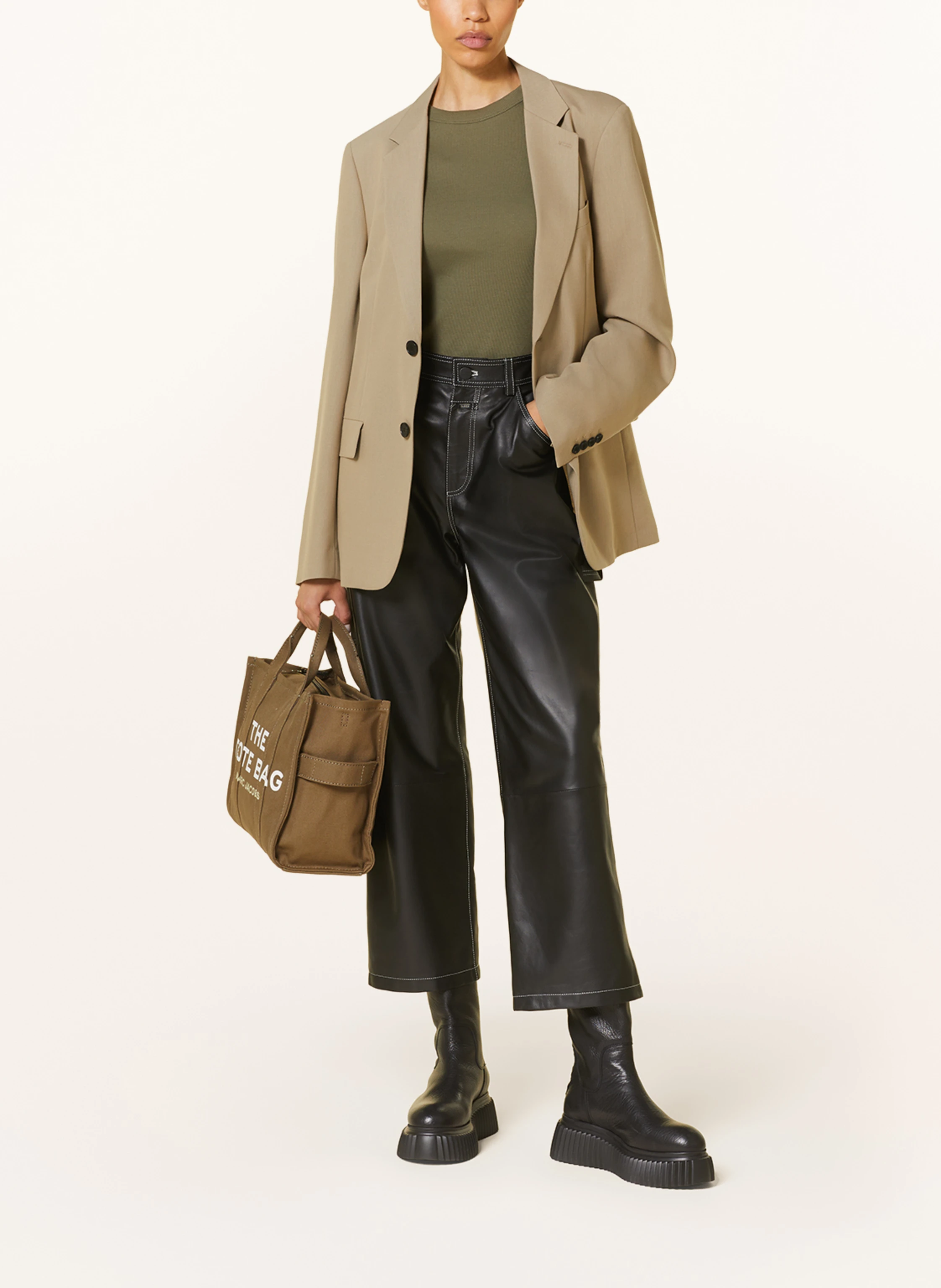 MARC JACOBS Shopper THE MEDIUM TOTE BAG CANVAS