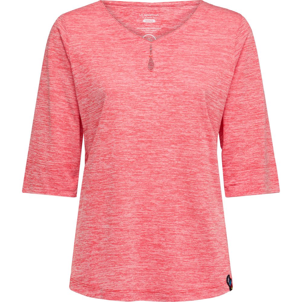 La Sportiva Wildflower T-Shirt Damen cherry comato
