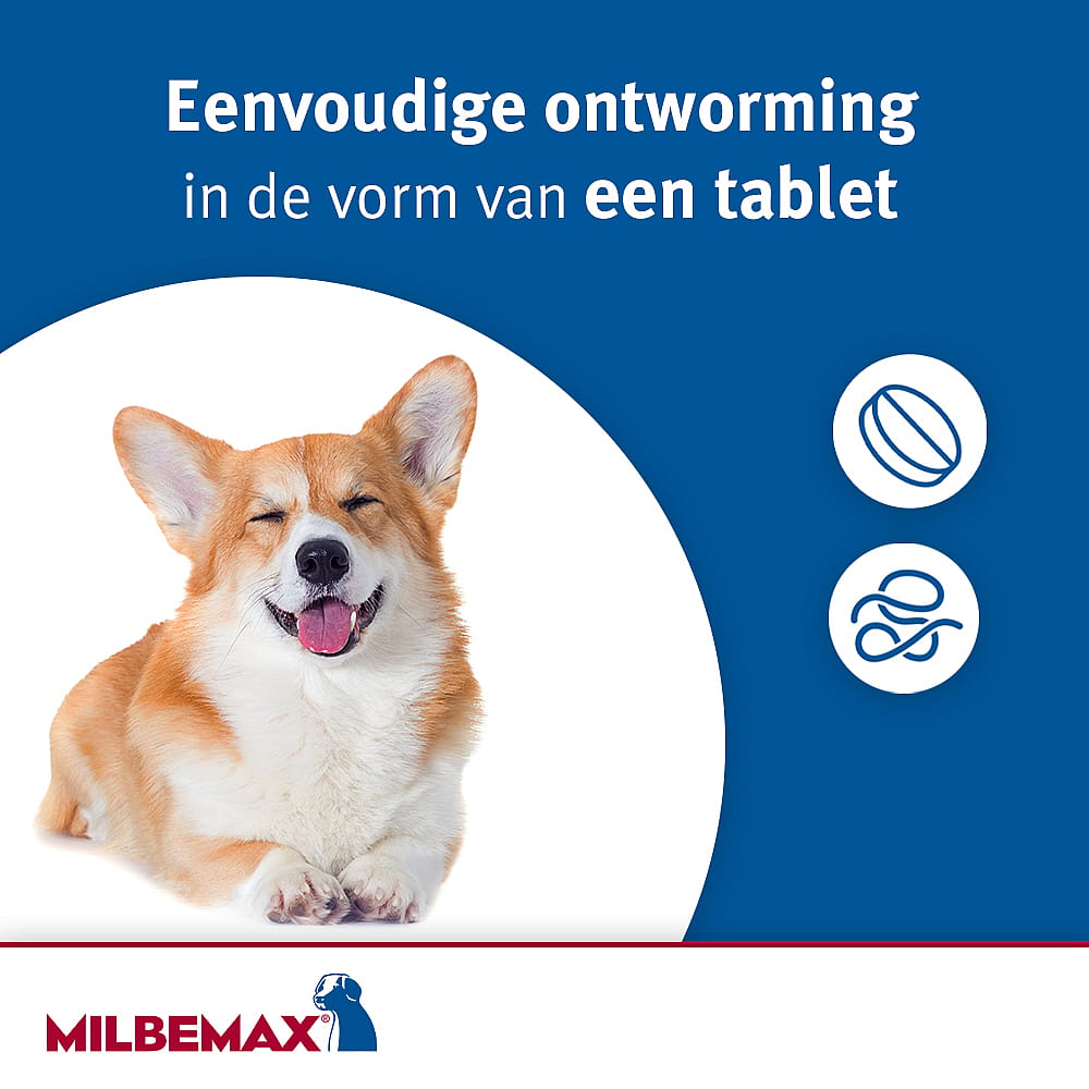 Milbemax ontworming voor honden